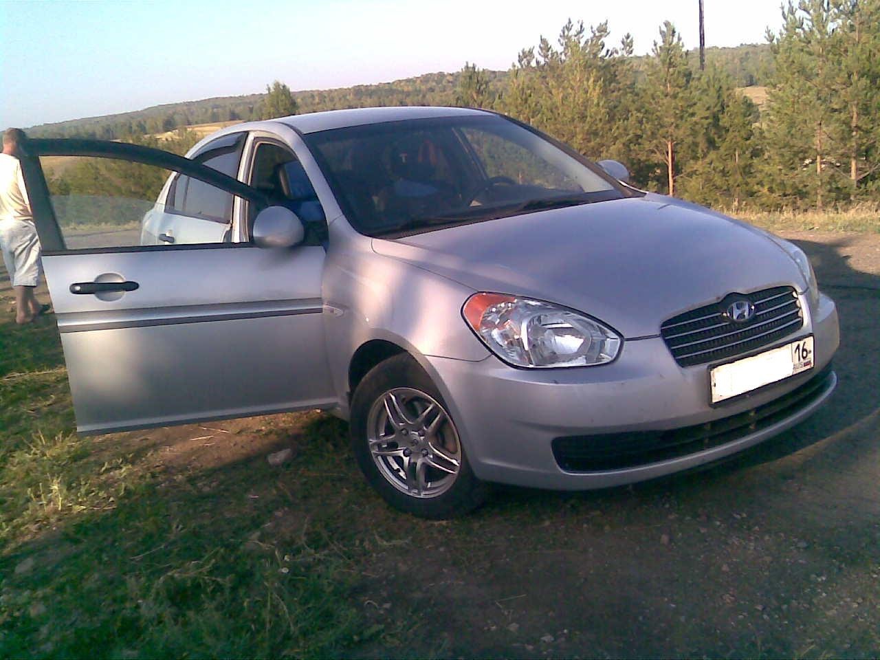 Новенькие фотки на природе — Hyundai Verna, 1,4 л, 2005 года ...