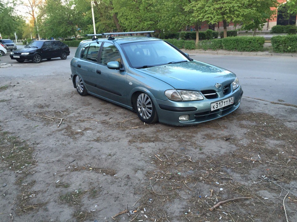 Занижение nissan almera n16