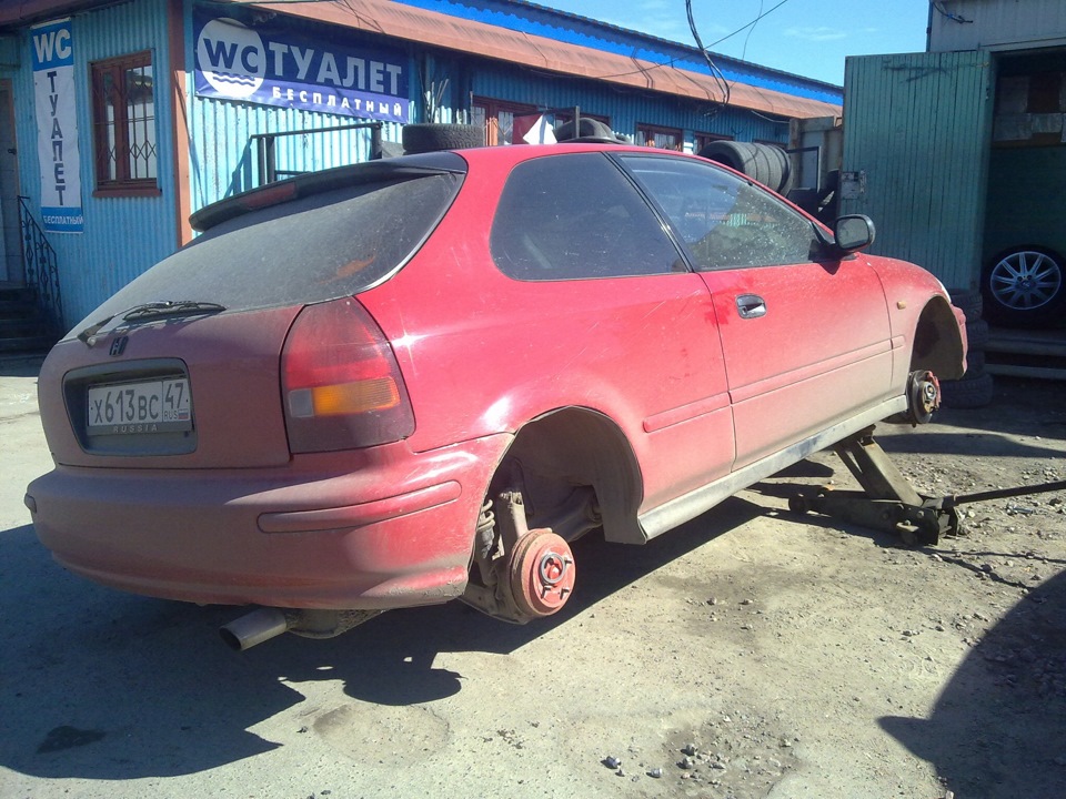 Супинаторы — Honda Civic Hatchback (6G), 1,6 л, 1996 года | колёсные ...