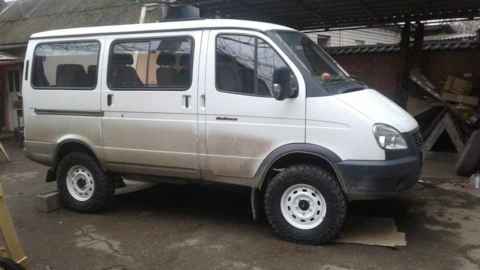 Toyo Open Country M/T 245/75 R16 — на Соболь — ГАЗ Соболь 4х4, 2,9 л ...