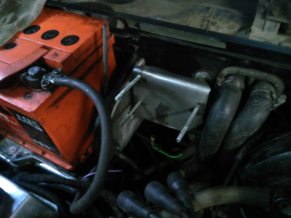 Переходим на Я. Часть 8: Кронштейн модуля зажигания, переделка фланца ...