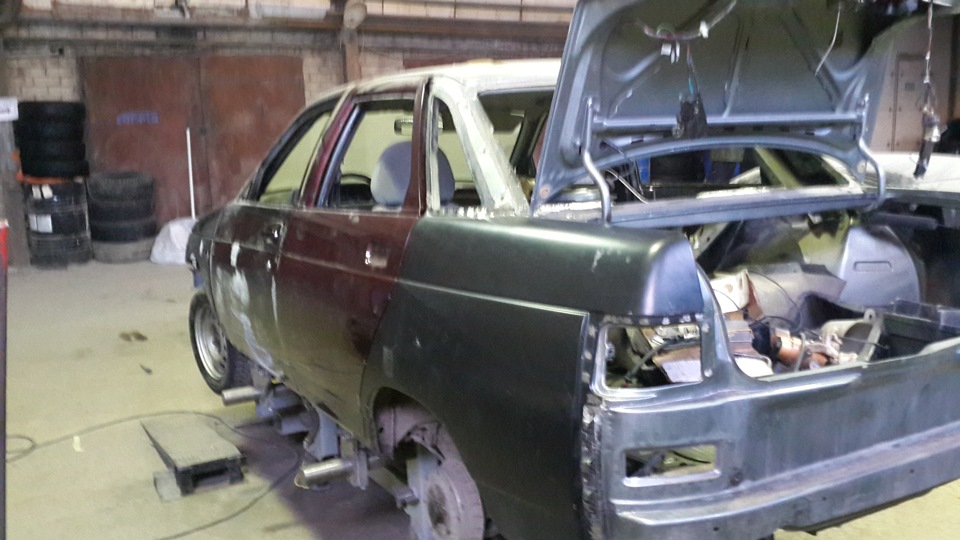 Кузовной Ремонт моей ДЕсять Дядя Коля лучший Жестер) — Lada 21104, 1,6 ...