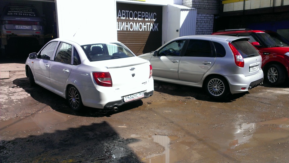 Промывка инжекторной системы — Lada Калина Спорт (1G), 1,6 л, 2009 года ...