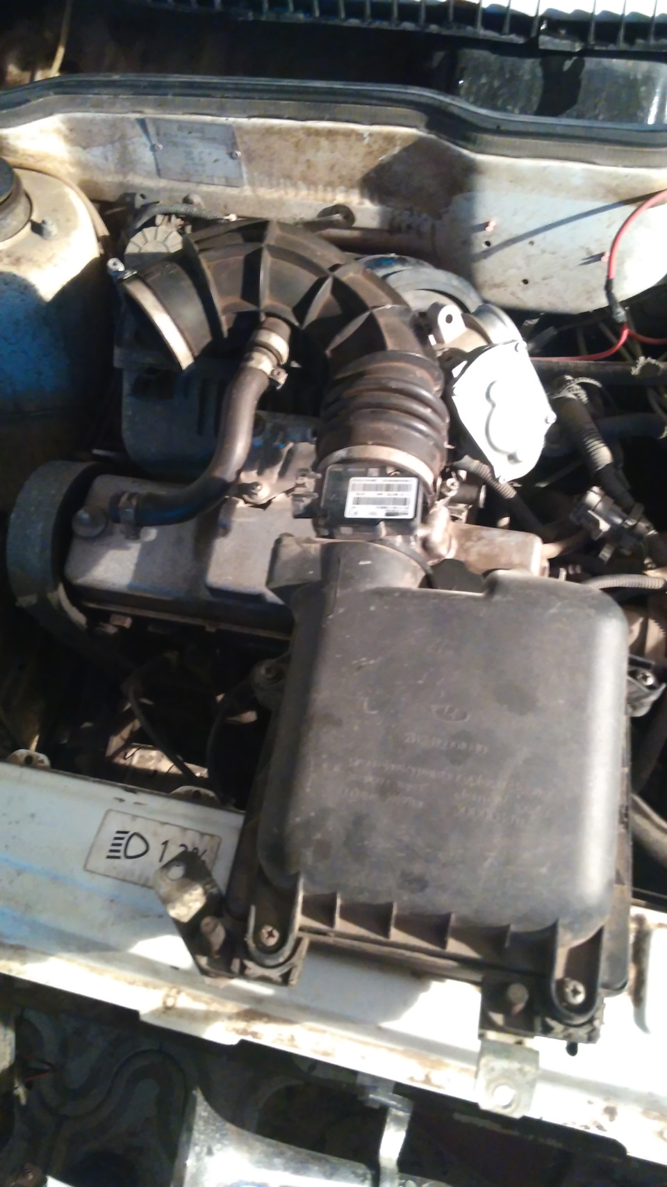 промывка дросселя, исправление провалов в педали газа^Е-газ^ — Lada ...