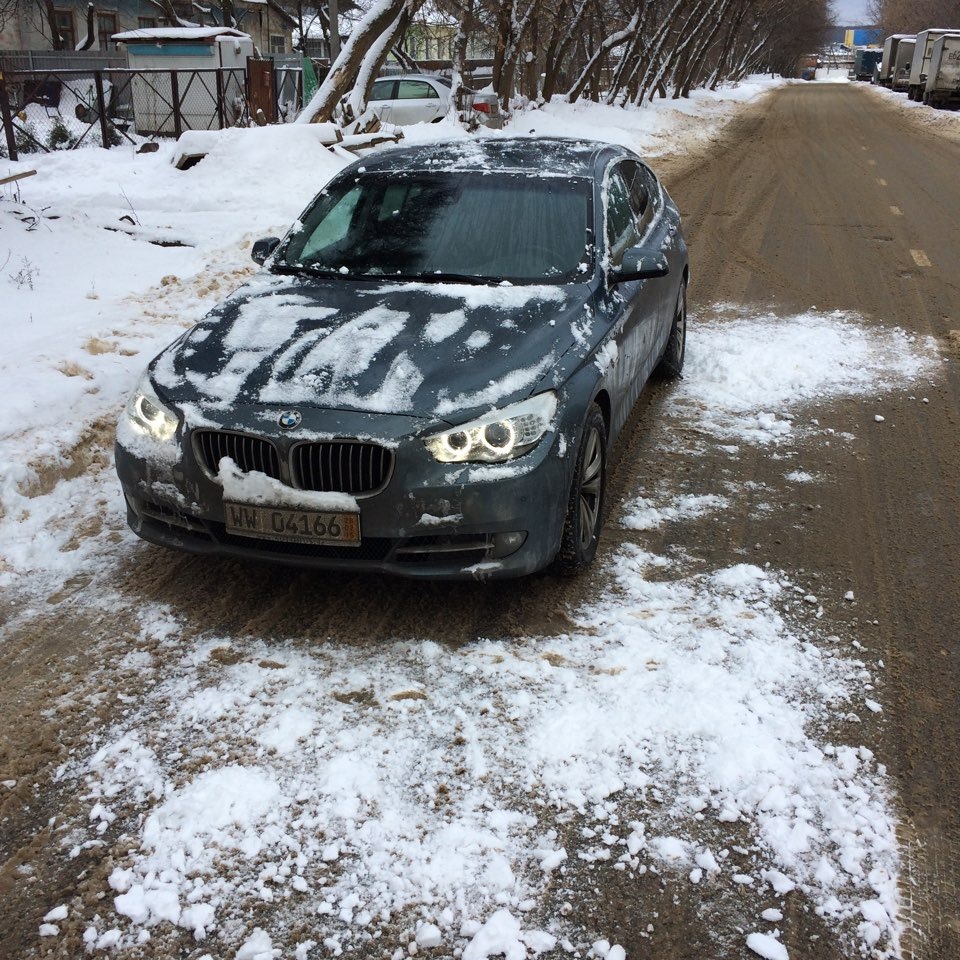 Снег кончился, Бмв поехало :) — BMW 5 series Gran Turismo (F07), 3 л ...