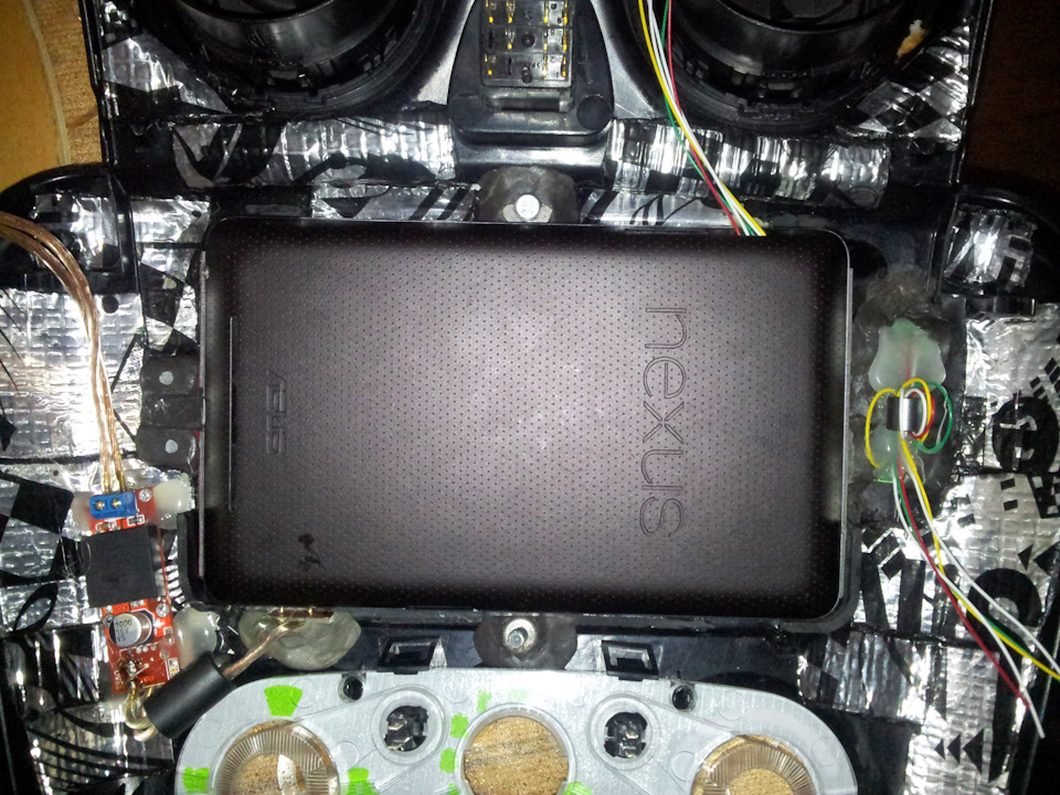 Установка планшета часть 2 — Lada Гранта, 1,6 л, 2013 года | тюнинг ...