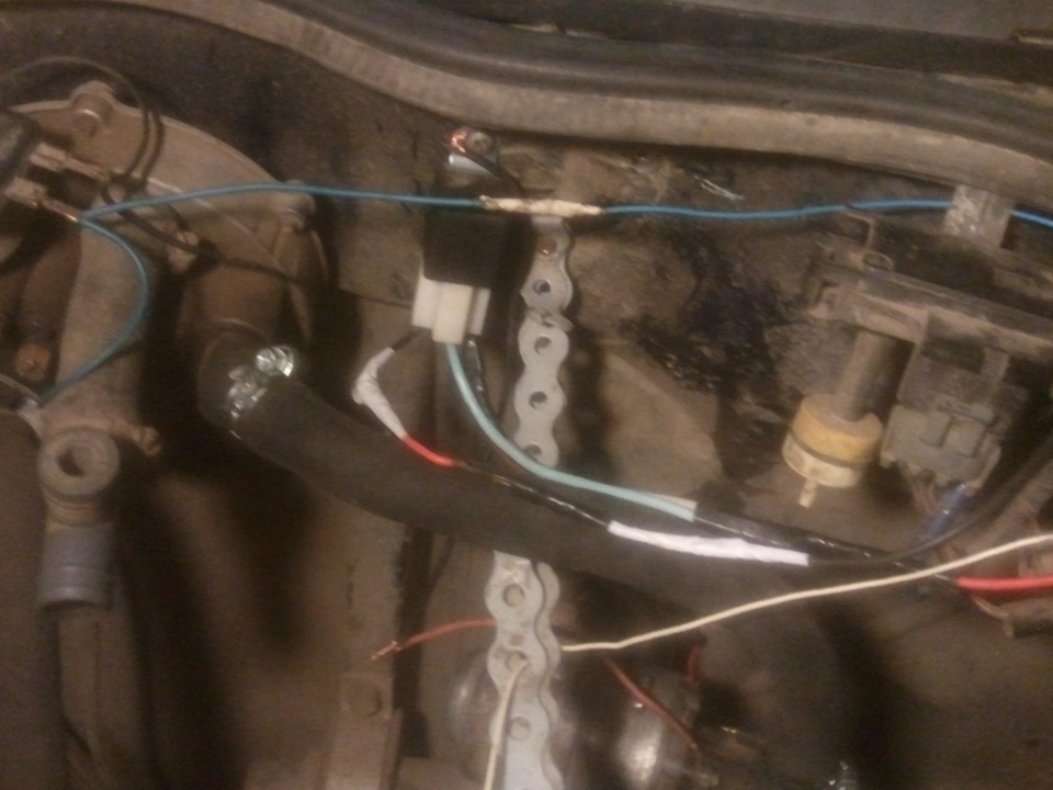 Поставил доп. насос на печку!) — Opel Kadett E, 1,6 л, 1988 года ...