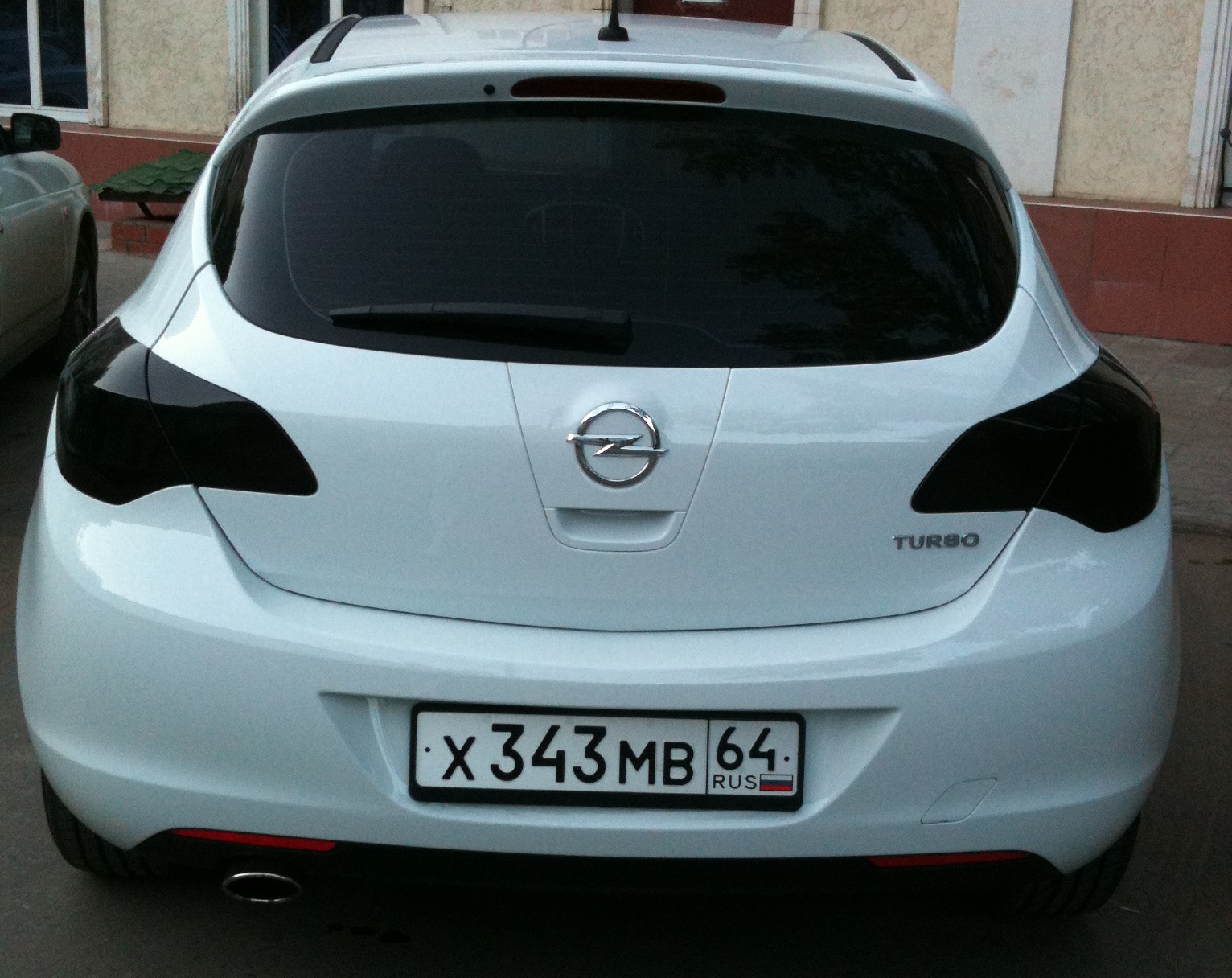 Face Bar + lights — Opel Astra J, 1,4 л, 2011 года | аксессуары | DRIVE2