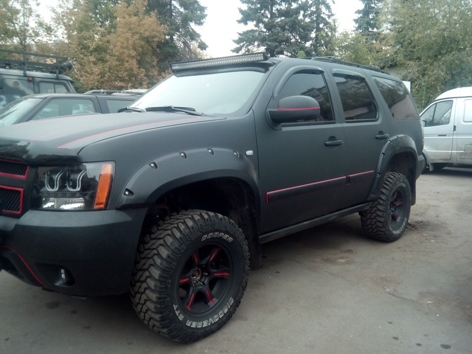 Chevrolet Tahoe gmt900 антихром