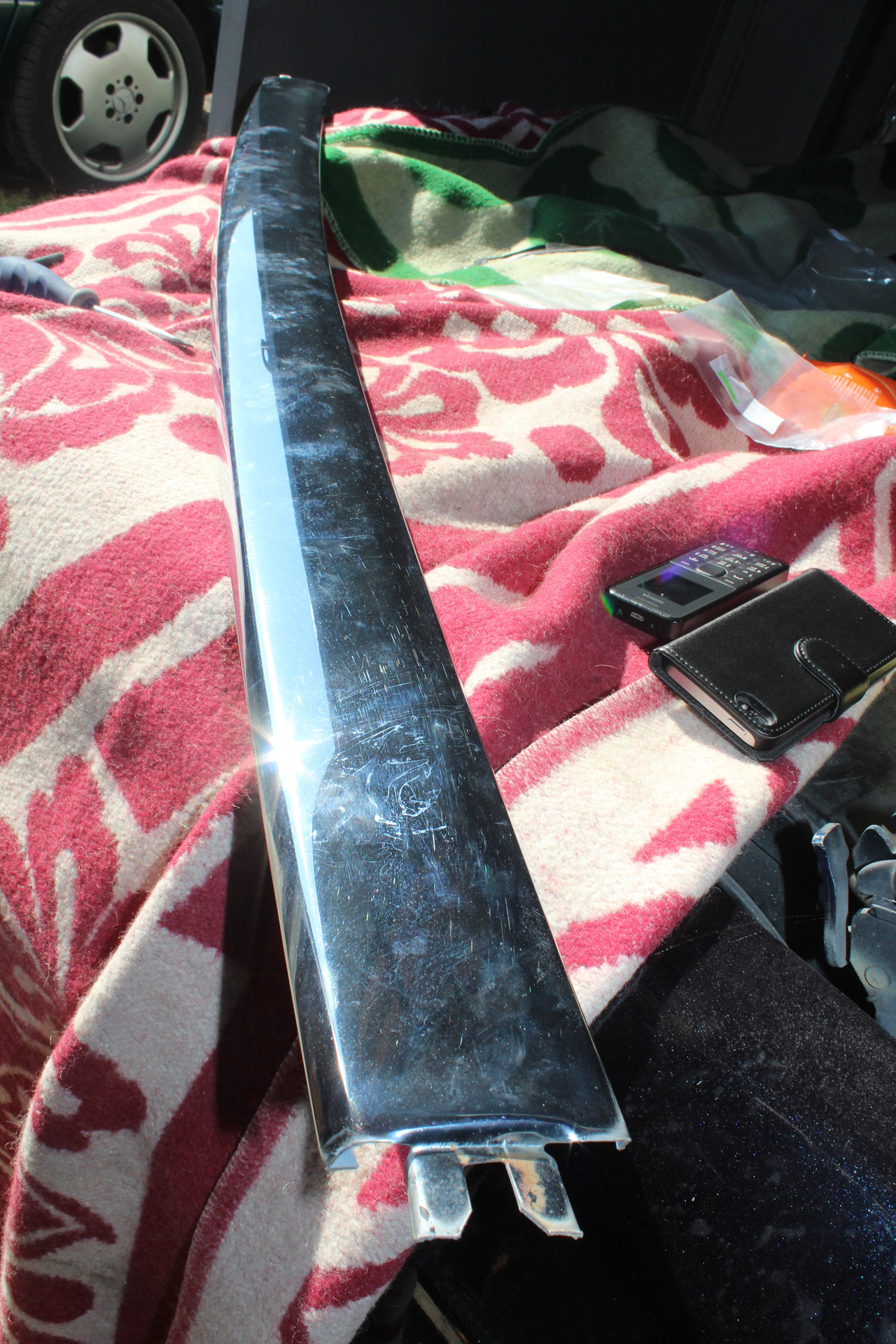 Сабля и ремонт личинки замка багажника — Mercedes-Benz S-Class (W126 ...