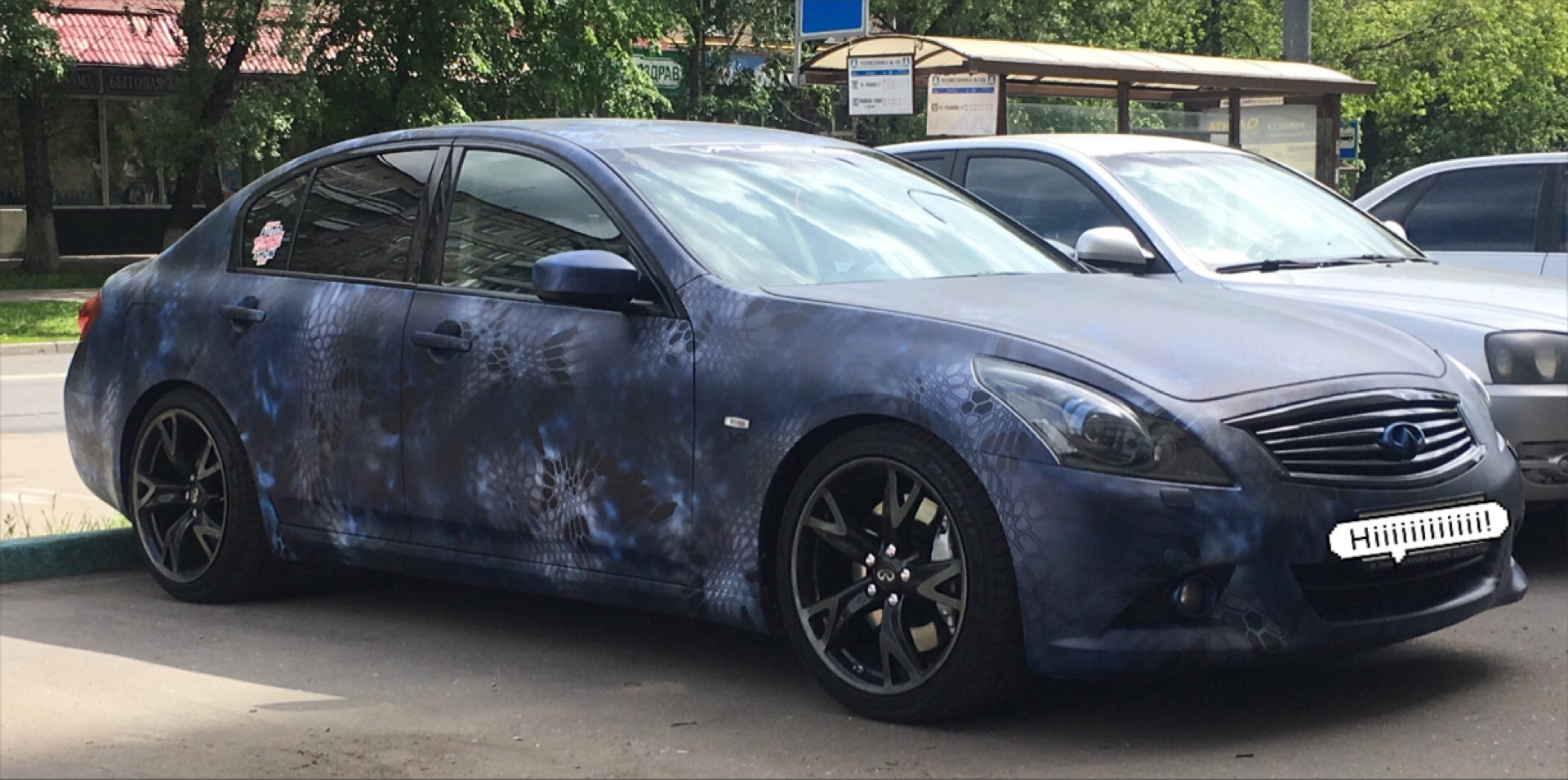 Infiniti g35x аэрография