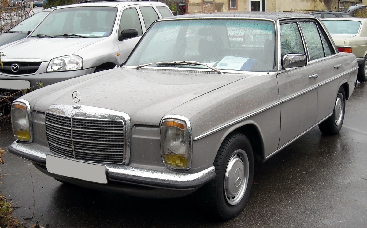 Процесс Рисования Mercedes-Benz W115 (на графическом планшете) — DRIVE2