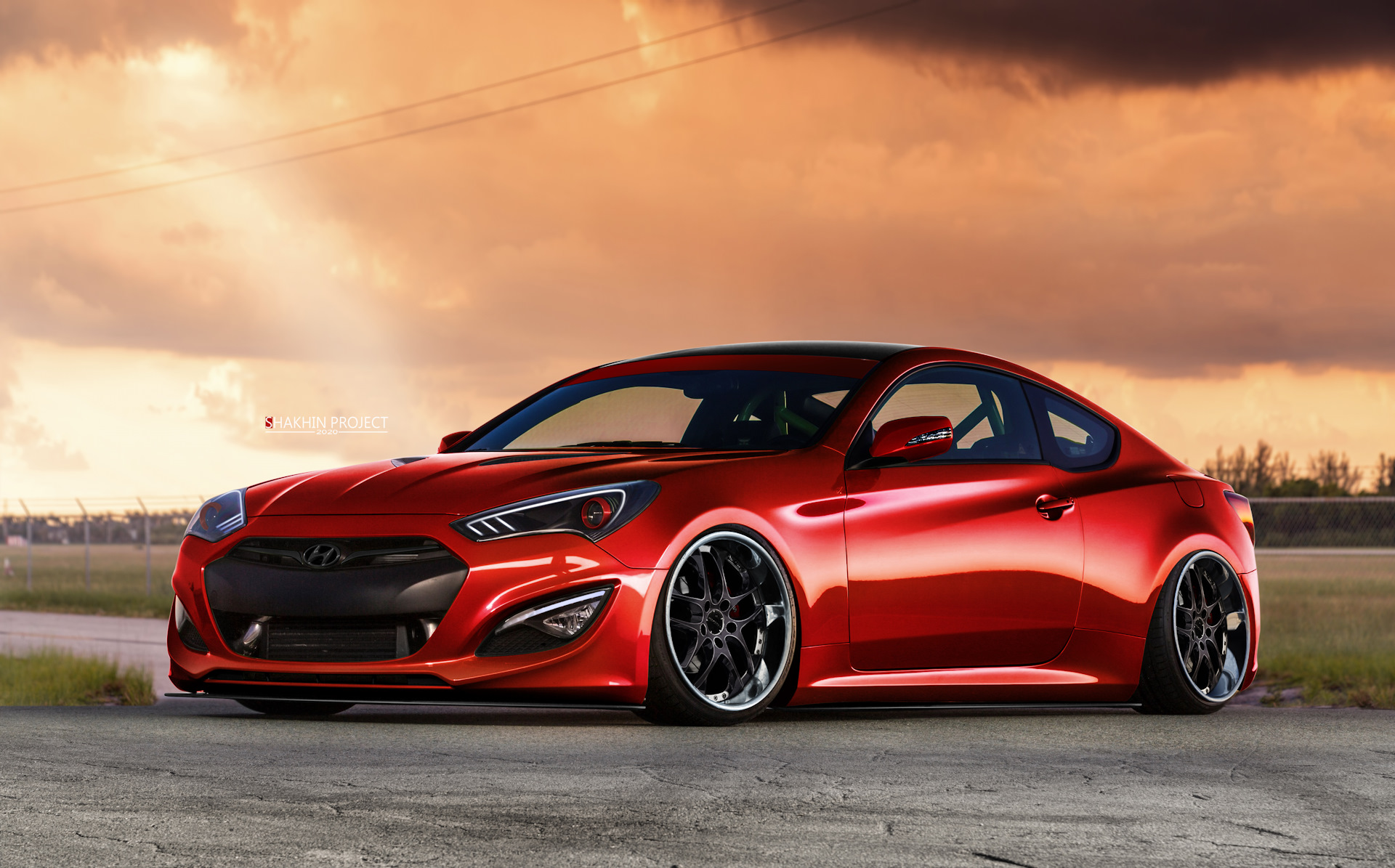 Hyundai Genesis Coupe stance