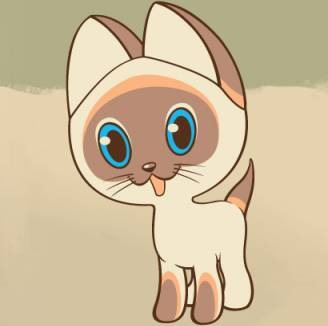 мультяшный котенок картинки