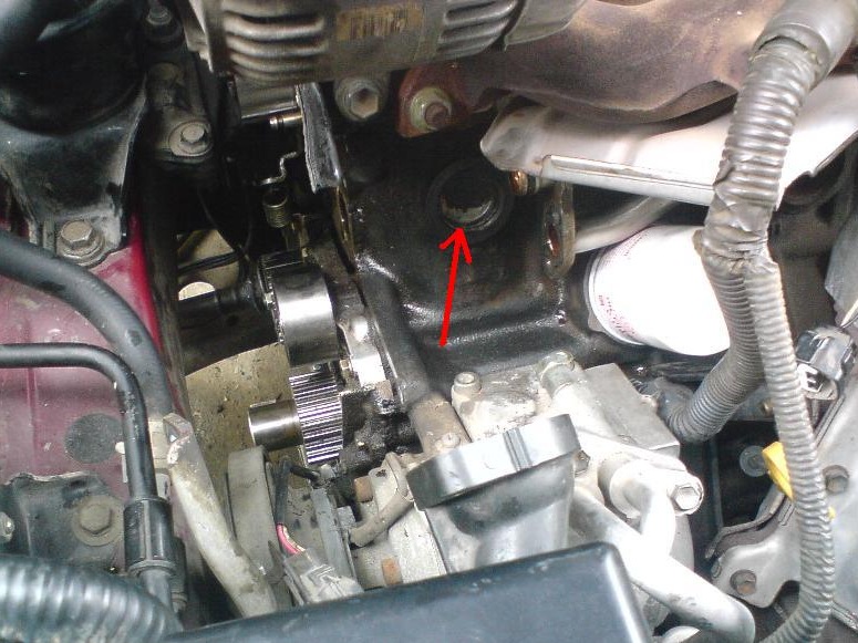 Intake manifold plug leaked 11431A - Toyota Carina ED 18 L 1996