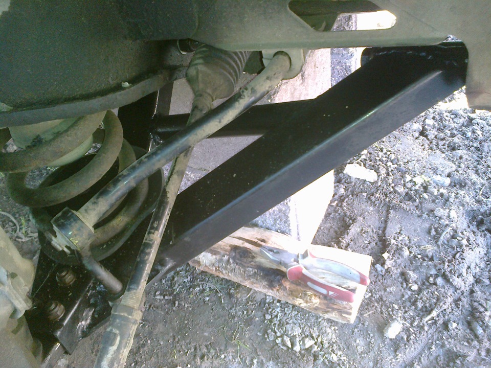 самодельные рычаги подвески 2 — Ford Transit (4G), 2,2 л, 1991 года ...