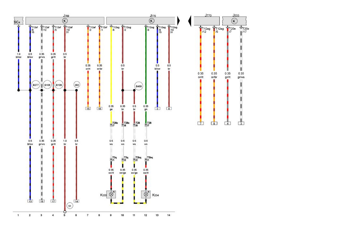 Passat cc схемы