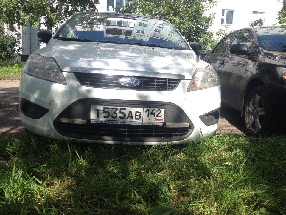 Установка ПТФ — Ford Focus Hatchback II, 0,5 л, 2009 года | тюнинг | DRIVE2