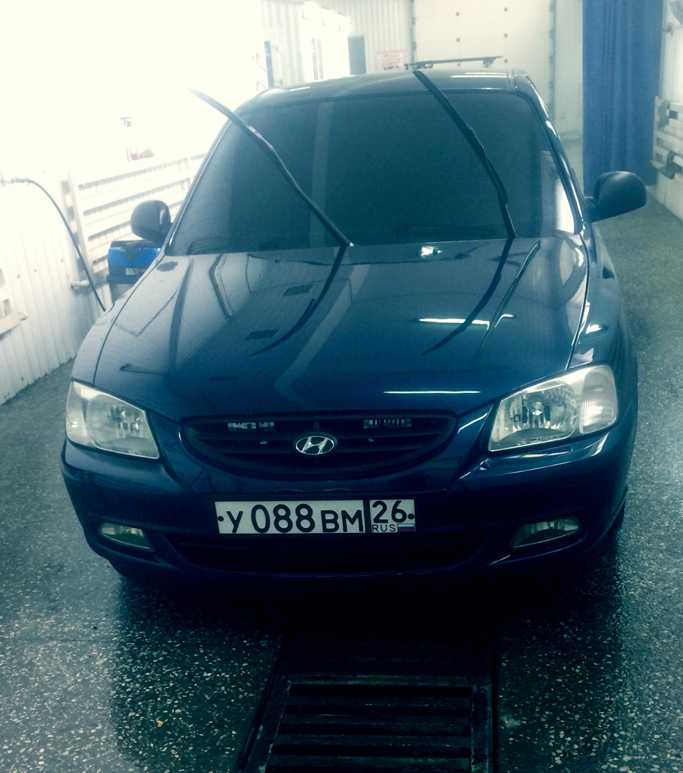 Фото в бортжурнале Hyundai Accent (2G)