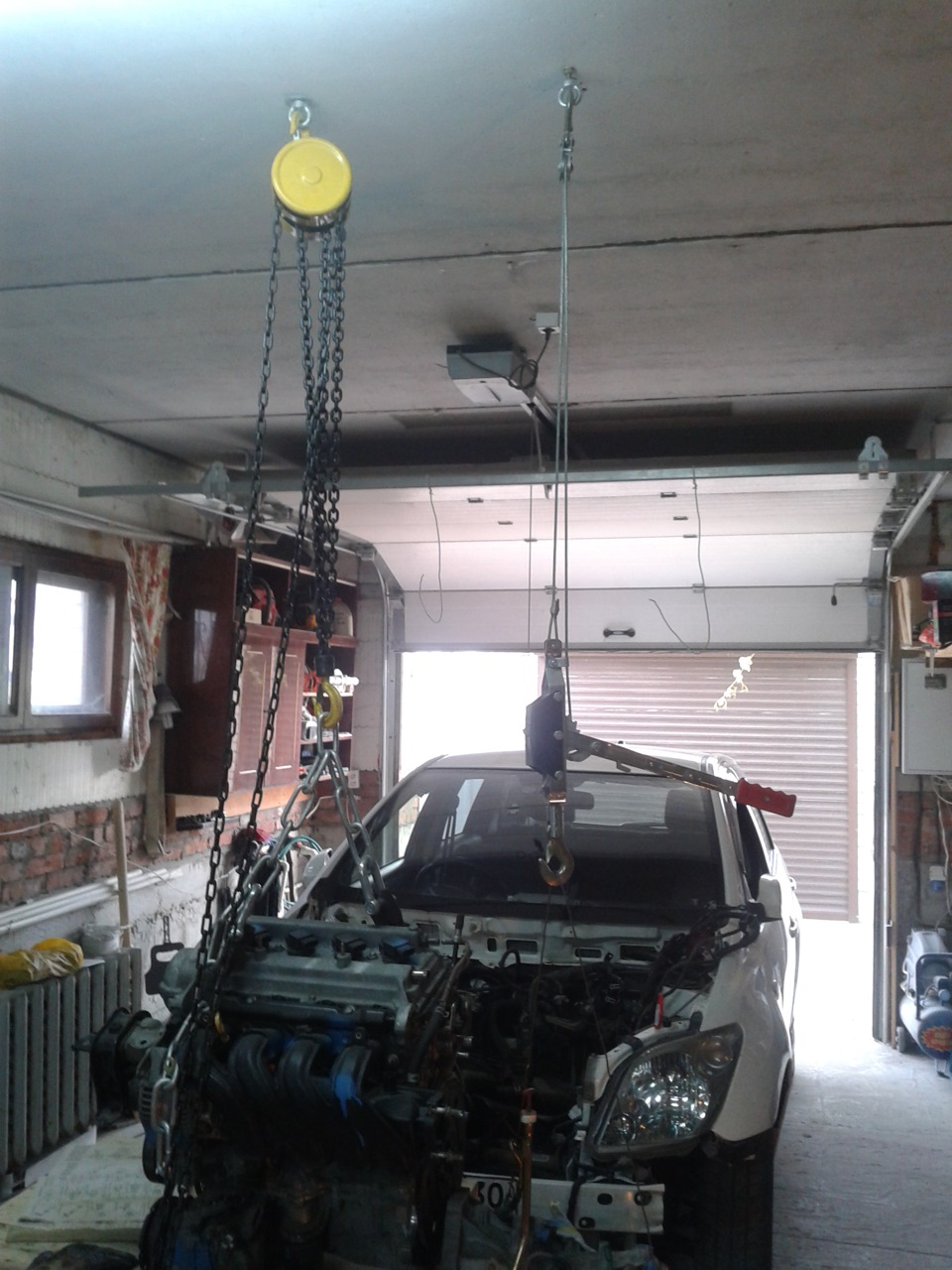 Замена движка ! — Toyota ist (1G), 1,3 л, 2005 года | своими руками ...