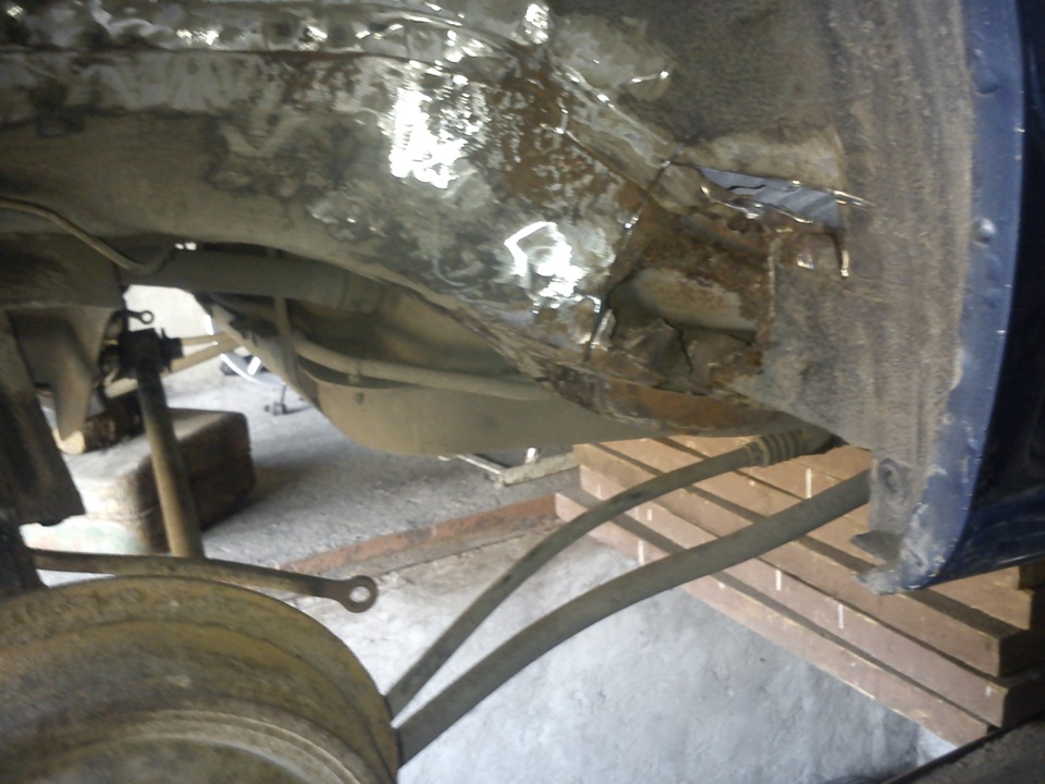 Ремонт задних колесных арок (часть 1) — Daewoo Nubira I, 1,6 л, 1998 ...