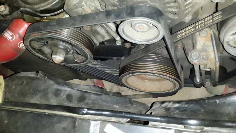 Заклинило подшипник ГУР — Subaru Impreza WRX (GC/GF), 2 л, 1995 года ...