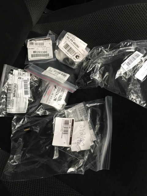 MS452393 Клипса Mitsubishi | Запчасти на DRIVE2