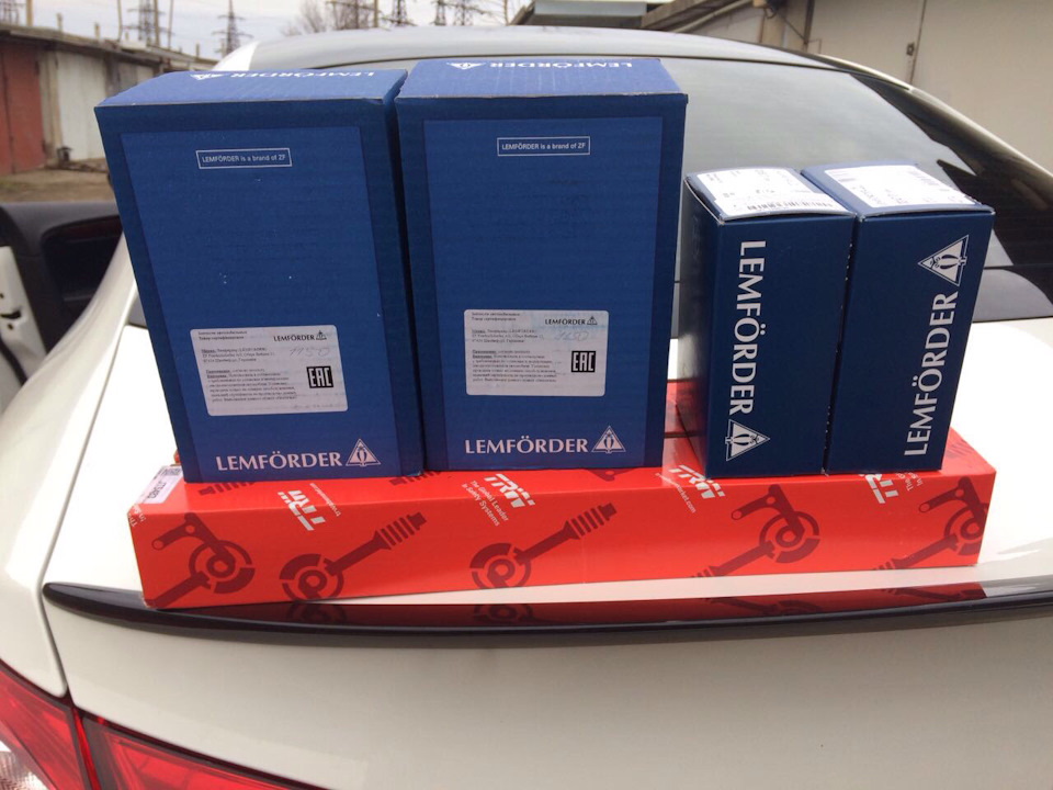 Готовлюсь к лету, ремонт ходовой — Volkswagen Passat CC, 2 л, 2011 года ...