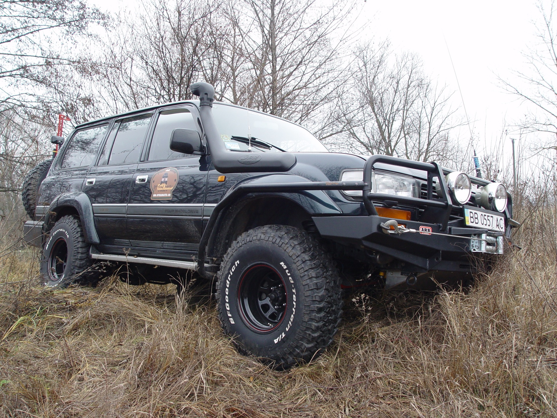 SCHULBUS 2006 - Goodrich MT steel cable and bumper ARB - Toyota Land Cruiser 42L 1997