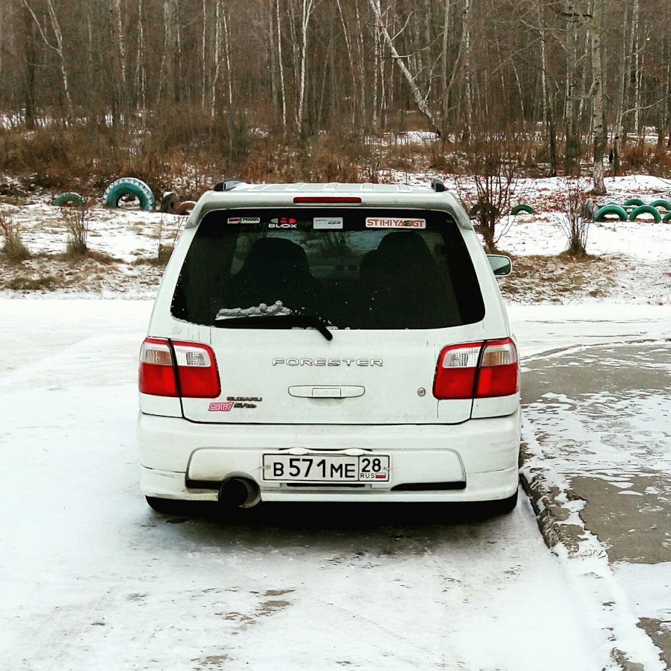 Жопа, жопа — Subaru Forester (SF), 2 л, 2000 года | тюнинг | DRIVE2