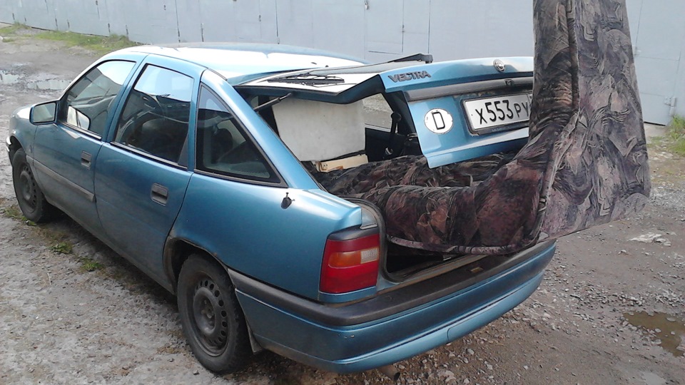 Опель Вектра А. Колодки не отходят от диска. Замена тормозных дисков и ...