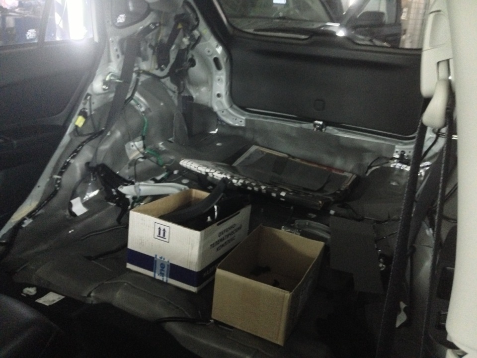 Шумоизоляция автомобиля — Subaru XV (1G), 2 л, 2012 года | тюнинг | DRIVE2