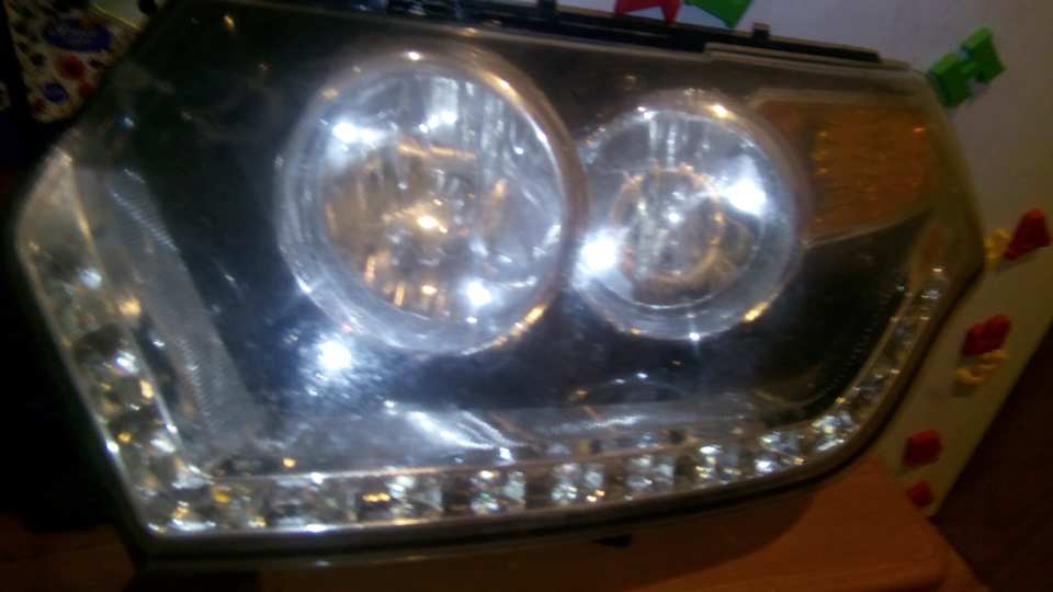 Восстановление покрытия правой фары — Сообщество «УАЗоводы» на DRIVE2