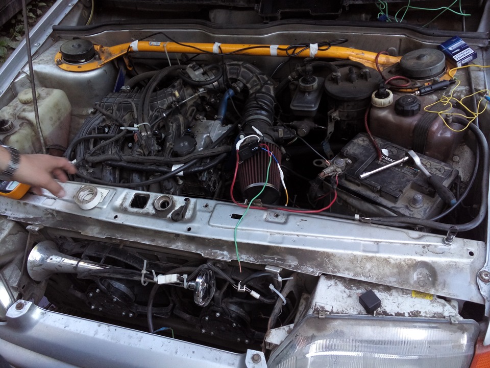 Принудительное включение вентилятора — Lada 2115, 1,6 л, 2010 года ...