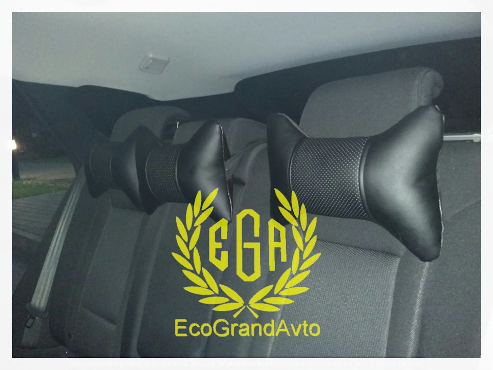 Подушки на подголовник — Автоателье EcoGrandAvto на DRIVE2