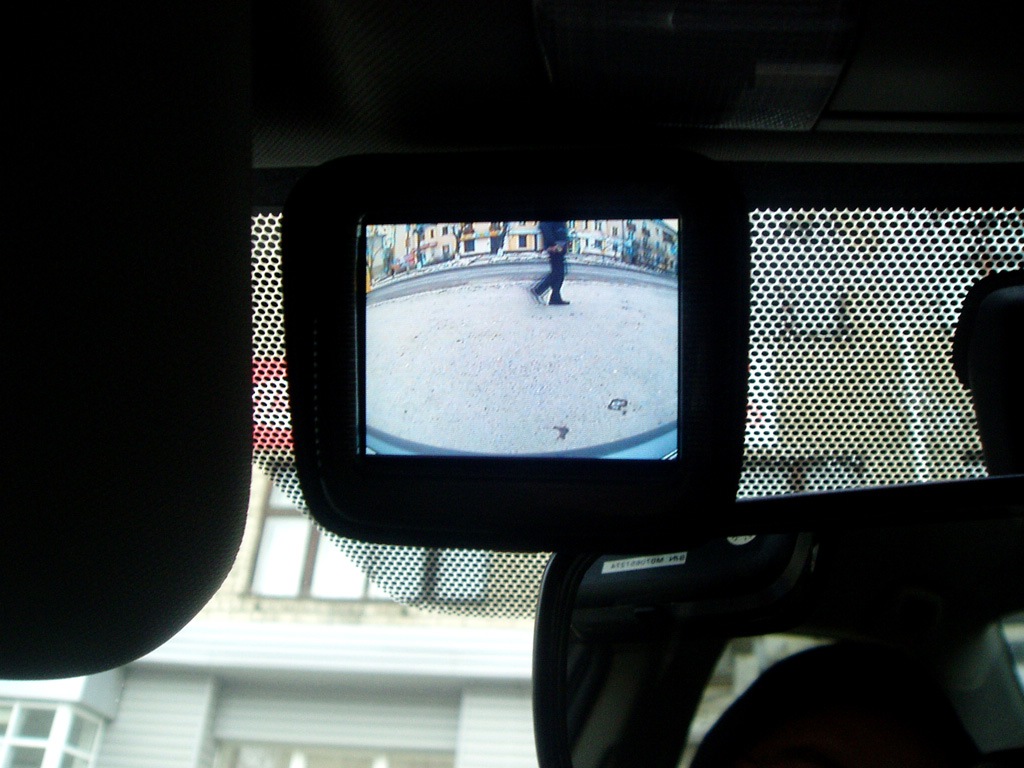 Rear view camera installation - Toyota Corolla 16L 2008