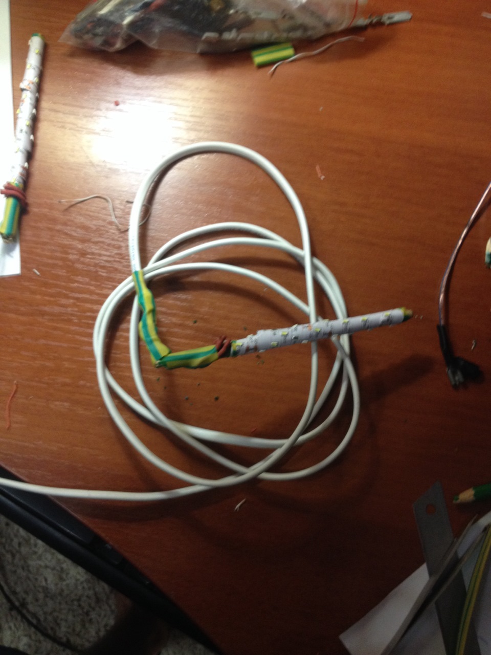 Самодельные лампы из LED. Стробоскопы в фары ВАЗ 2107 + видео — Lada ...