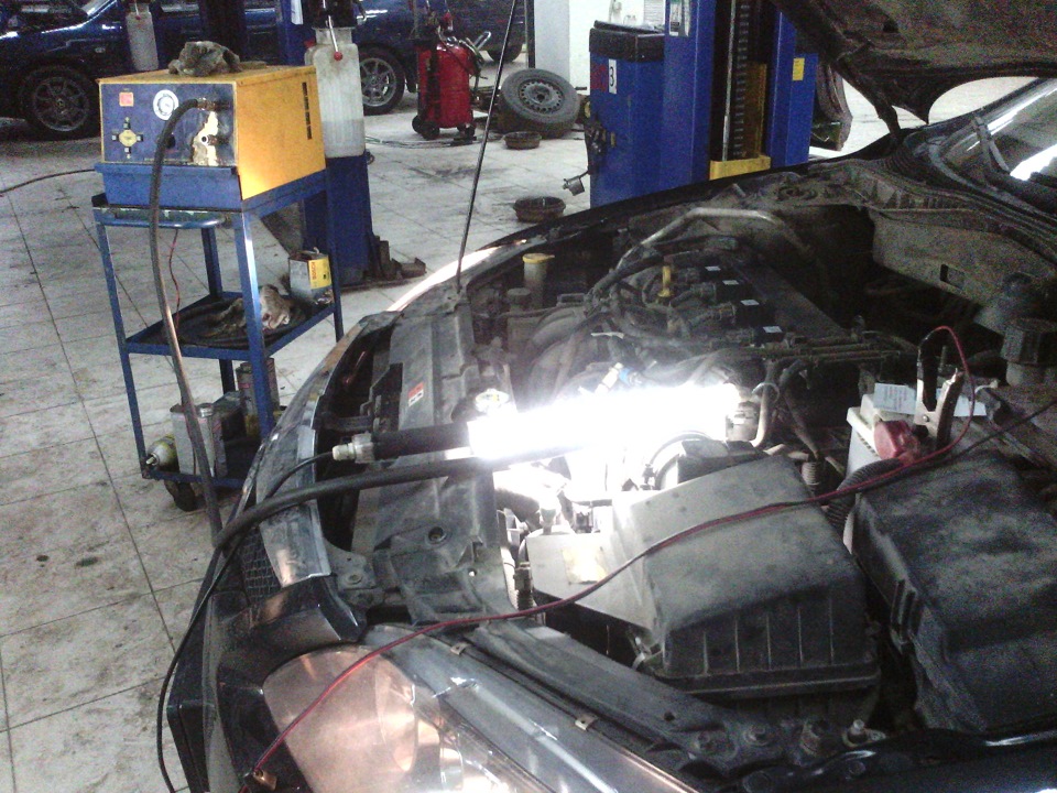 Промывка инжектора и прочистка дроссельной заслонки — Mazda 6 (1G) GG ...