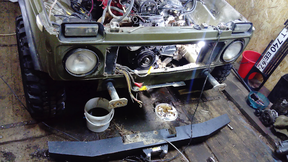 Ремонт лебедки — Lada 4x4 3D, 1,7 л, 1994 года | поломка | DRIVE2