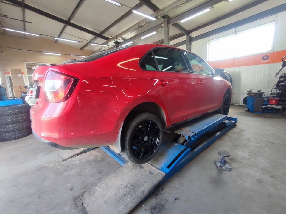 ТО — Skoda Rapid (1G), 1,4 л, 2019 года | плановое ТО | DRIVE2