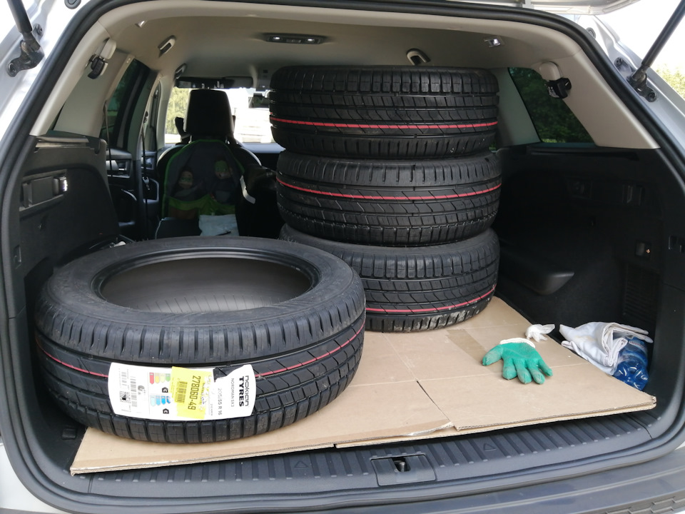 Летние колеса Nokian Nordman SX3 205 55 16 — Skoda Octavia A5 Mk2, 1,6 ...