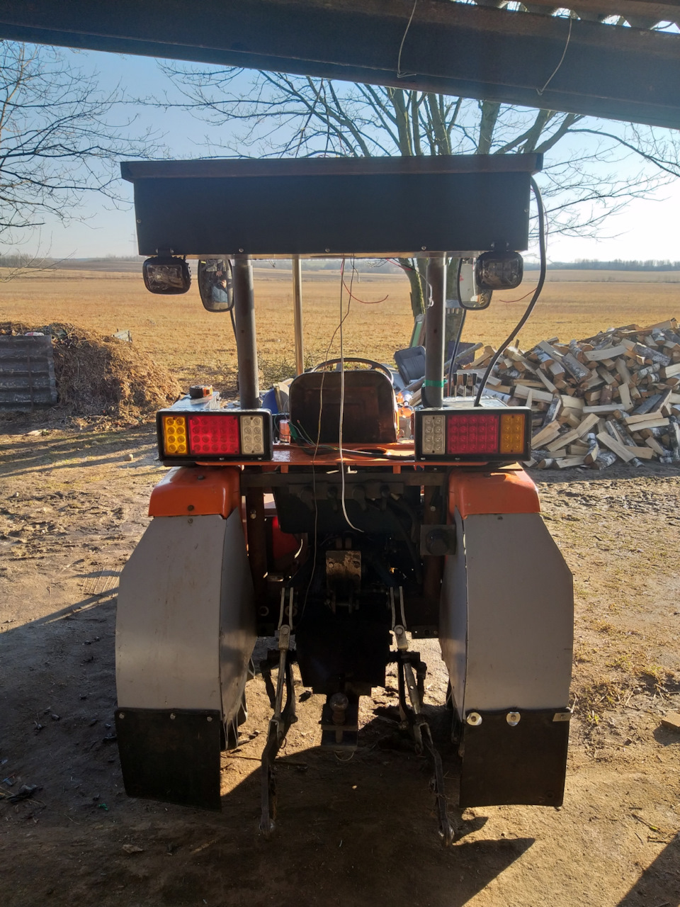 KUBOTA B1600 освещение, музыка — DRIVE2