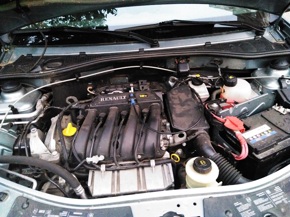 Подготовка к зиме (часть 1) — Renault Sandero 1G, 1,6 л, 2012 года ...