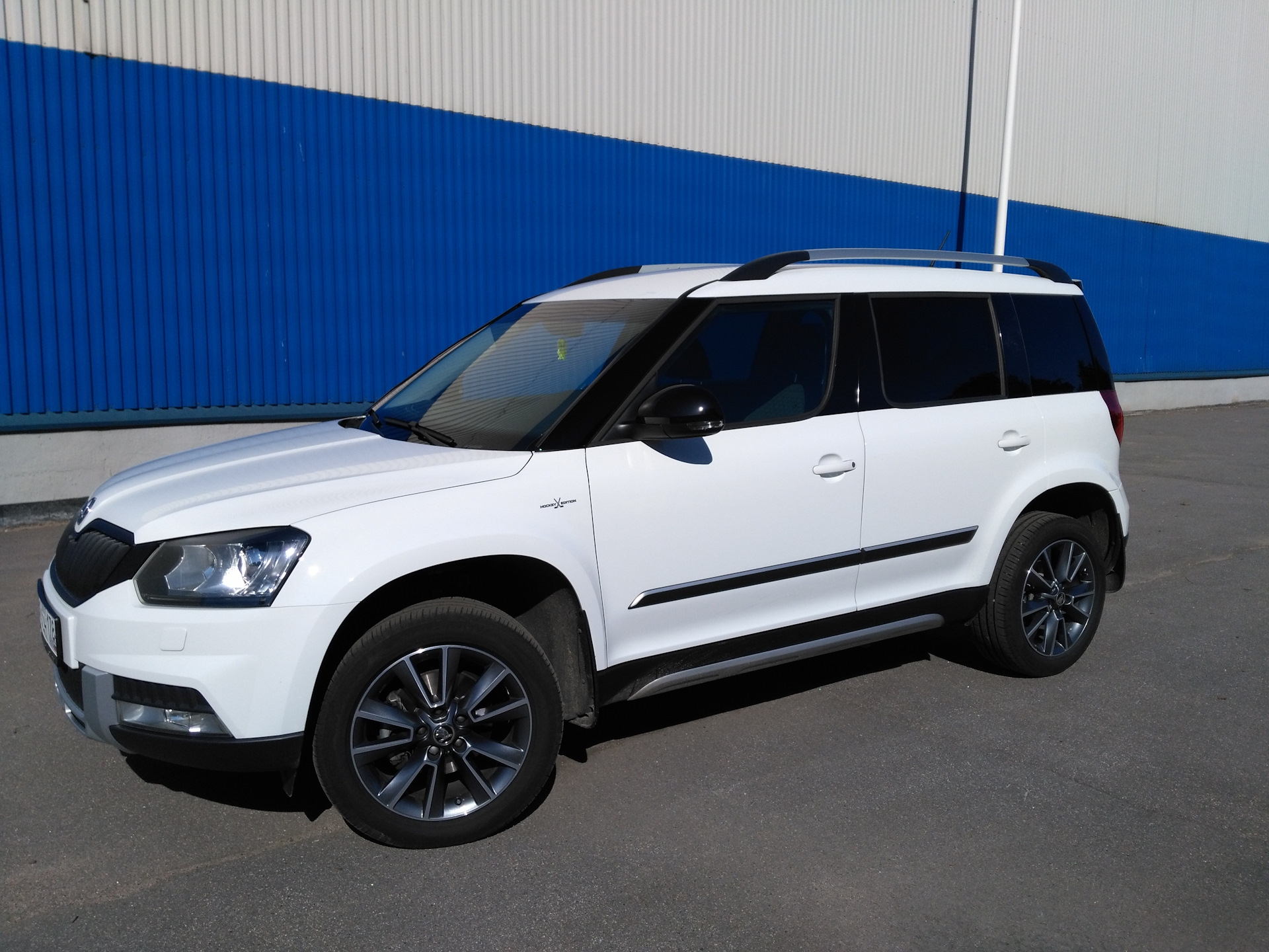 Skoda Yeti матовая пленка