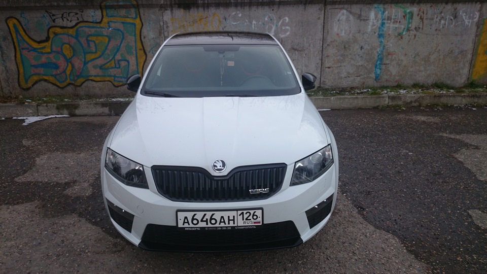 Skoda Octavia RS камуфляж