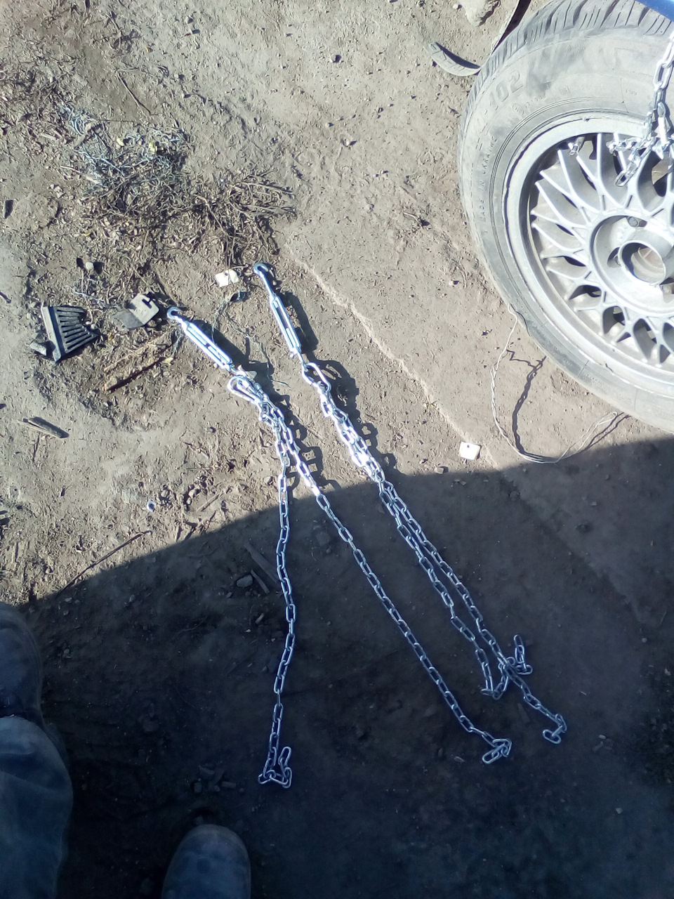 браслеты противо скольжения своими руками. — BMW 3 series (E30), 1,8 л ...