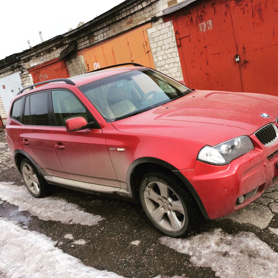 Зла не хватает на наши дороги! — BMW X3 (E83), 3 л, 2006 года | поломка |  DRIVE2