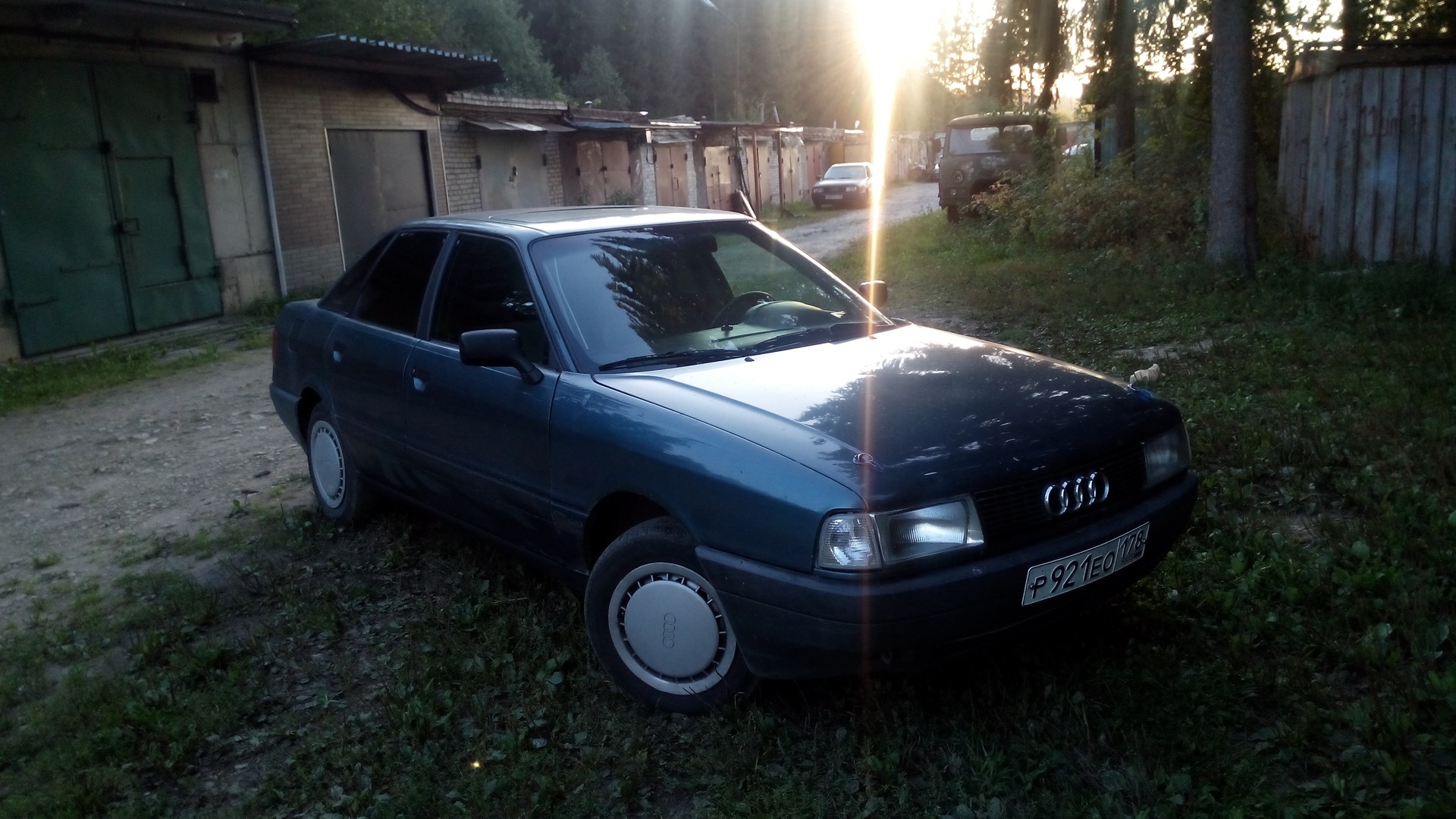 Audi 80 (B3) 1.9 бензиновый 1987 | Aqua Marin Quattro на DRIVE2