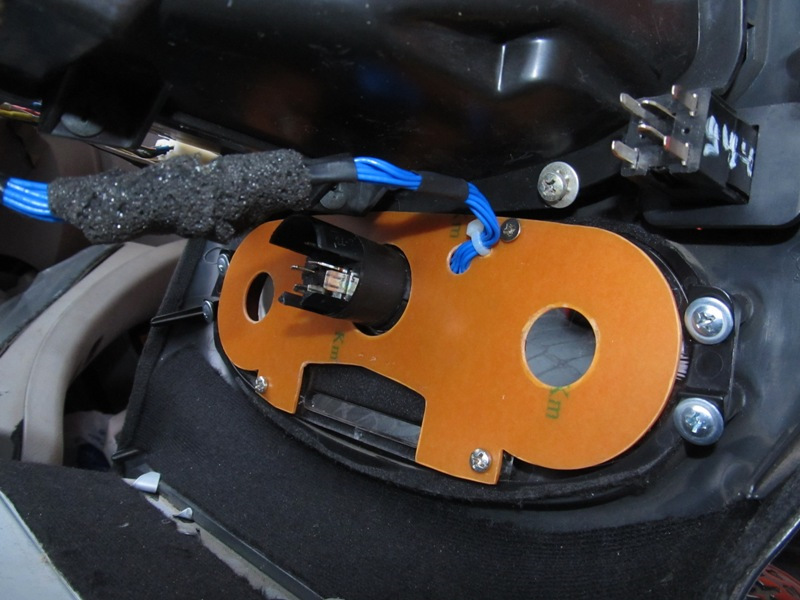 Подсветка переключателя печки лада калина