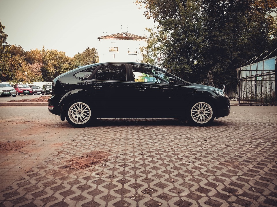 R16>R17 — Ford Focus Hatchback II, 1,6 л, 2010 года | колёсные диски ...